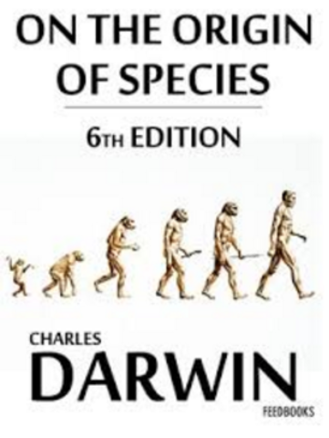 The publication of the Origin of Species By Charles Darwin
