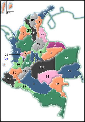 Creacion de todos los departamentos