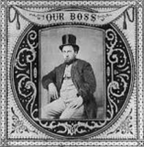 boss tweed rise at Tammany  hall