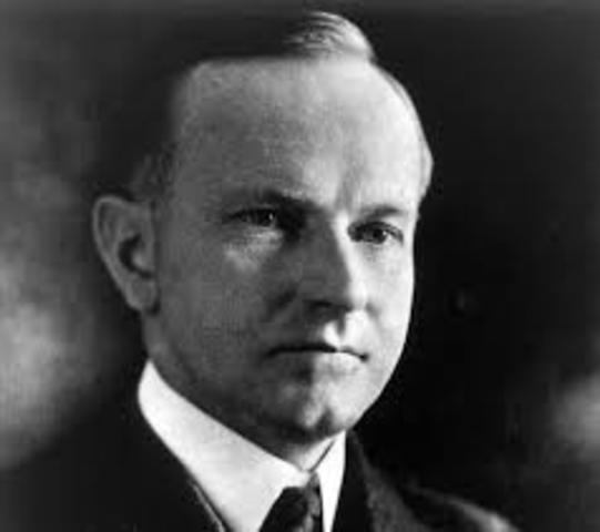 Presidency of Calvin Coolidge