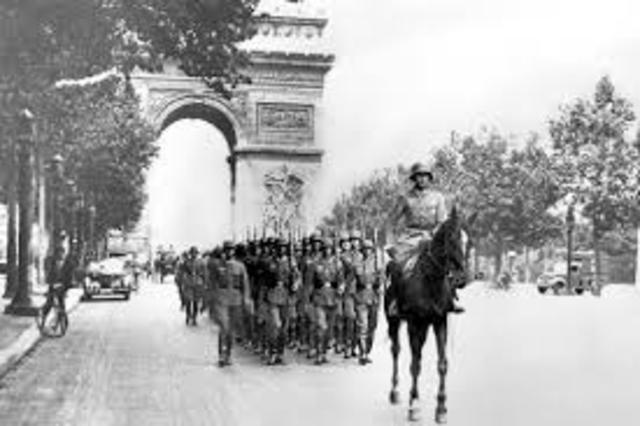 Alemania invade París