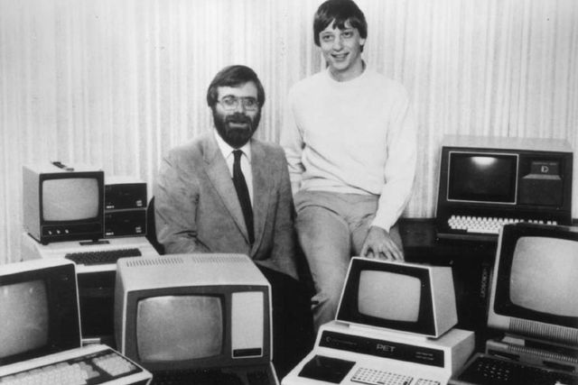 •	Bill Gates Starts Microsoft (1975)