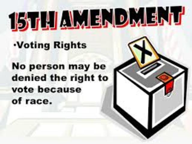 •	15th Amendment