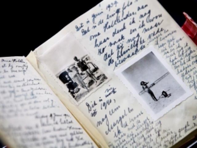 Anne Frank gets diary for her 13th birthday