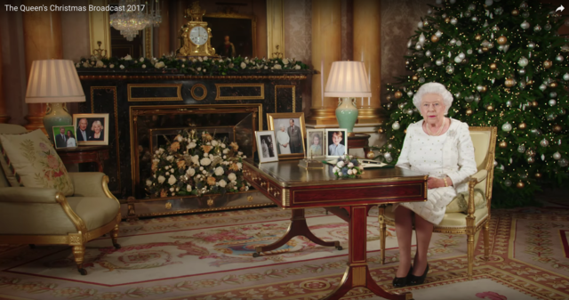 Rainha relembra discurso