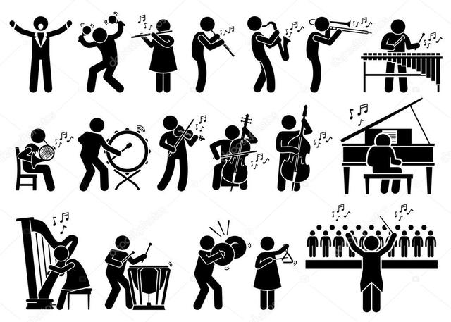 MUSICIANS & INSTRUMENTS