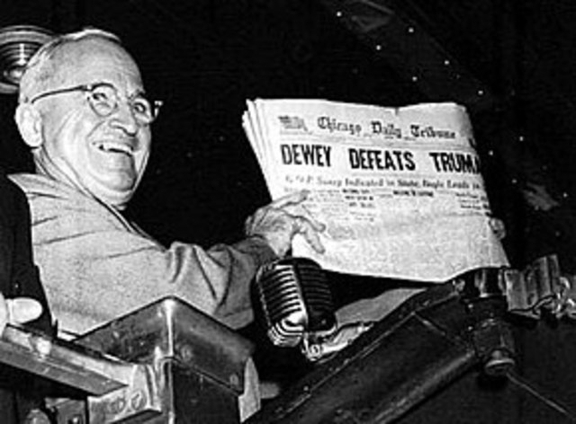 President Truman is elected president
