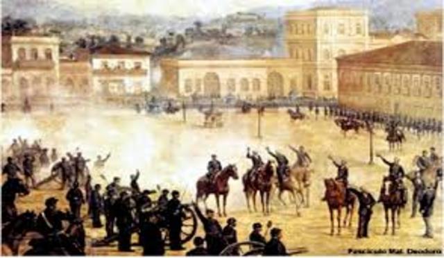 Início com o Golpe de 15 de Novembro