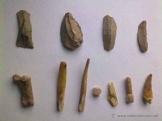 Utensilios con piedra (30000 a.c)