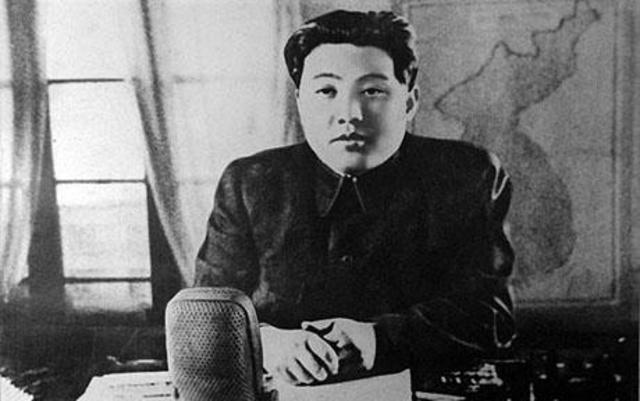 •	Kim Il-sung invades South Korea