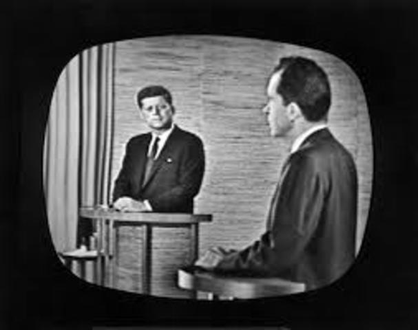 •	Kennedy versus Nixon TV Debate