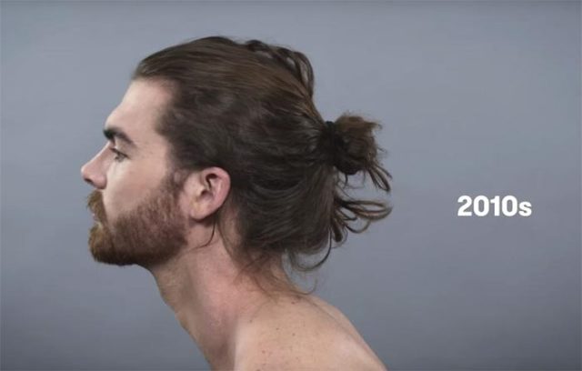 Прическа 2010-х годов.