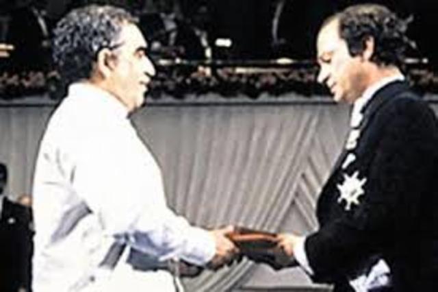 Premio Nobel de literatura. (Gabriel Garcia Marquez)