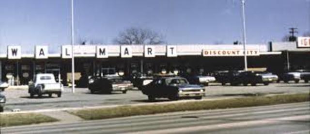 sam walton opens first walmart