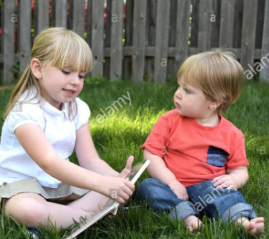 READING TO MY SISTER: