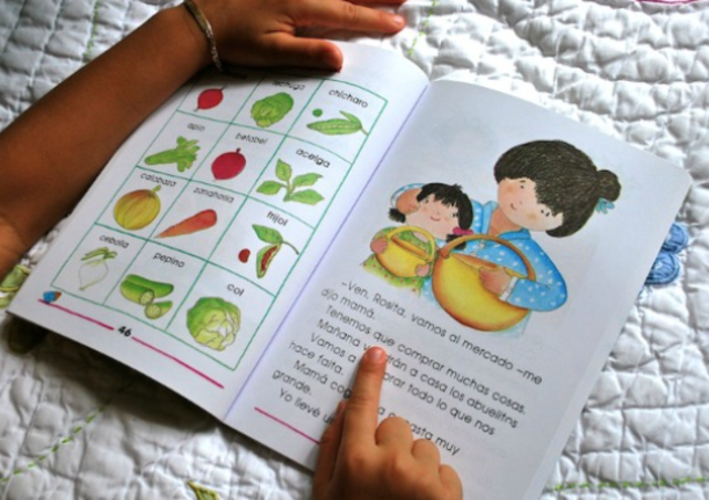 7 years old, Second Grade: SPANISH.