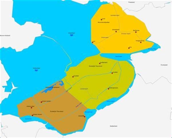 Flevoland is helemaal drooggelegd