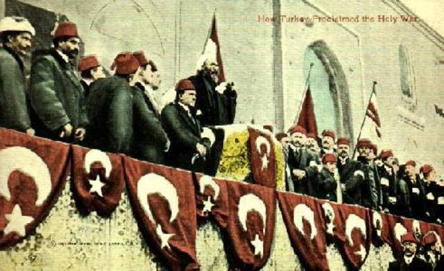 Turquía se une a los imperios centrales.