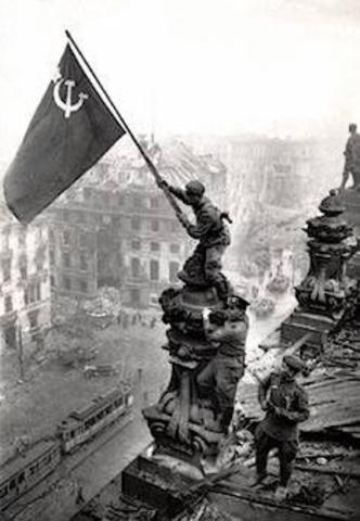 El Ejercito Soviético toma Berlín