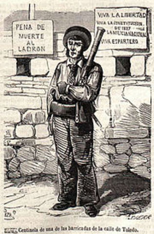 Revolución encabezada por Leopoldo O´Donell