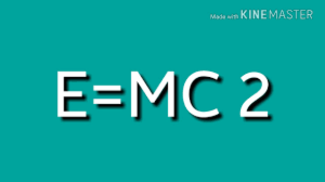 Publication de l'équation E=mc²