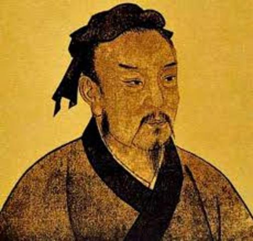 Sun Tzu, the author of the Art of War is born.