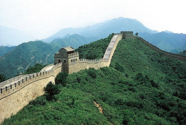 The Great Wall of China at Qin Dynasty ended
