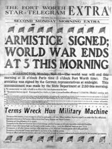 Armistice Signed