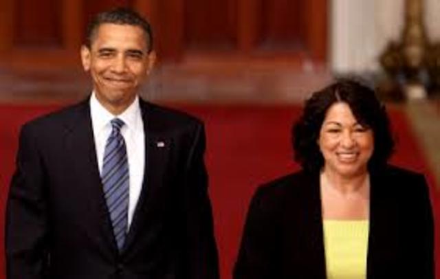 Sonia Sotomayor Appointed to U.S. Supreme Court (2009
