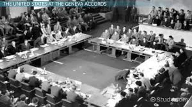 French and Viet Minh signed the Geneva Accords