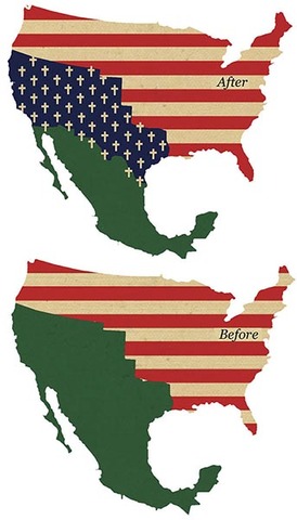 México pierde más del 50% de su territorio