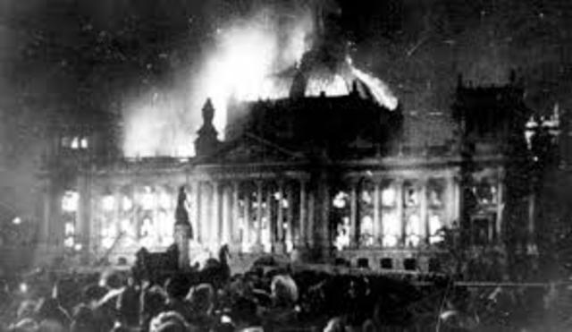 Fire at the Reichstag