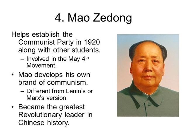 Mao Zedong Established Communist Rule in China