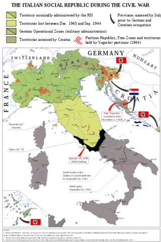 Rendición de Italia.