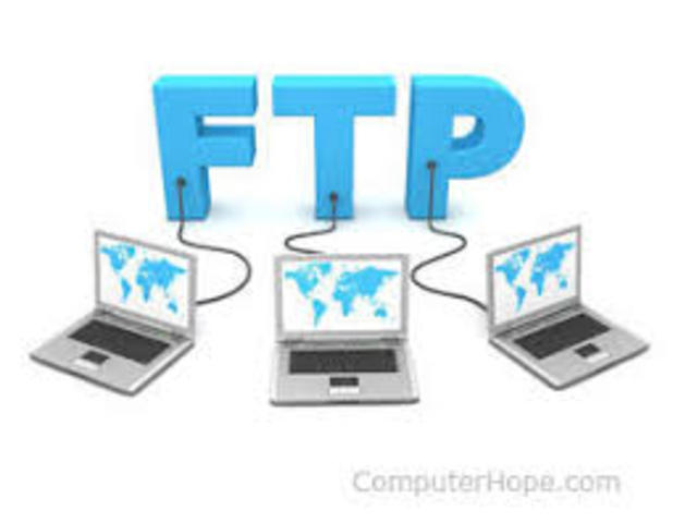FTP (File Transfer Protocol).