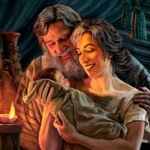 Sarah gives birth to Isaac