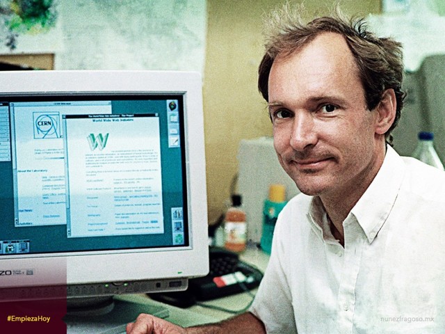 Tim Berners-Lee creó el primer sitio web