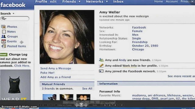 Mark Zuckerberg crea la red social Facebook