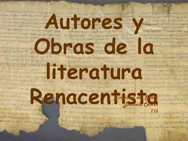 Obras Literarias