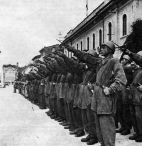 Rendición de Italia.