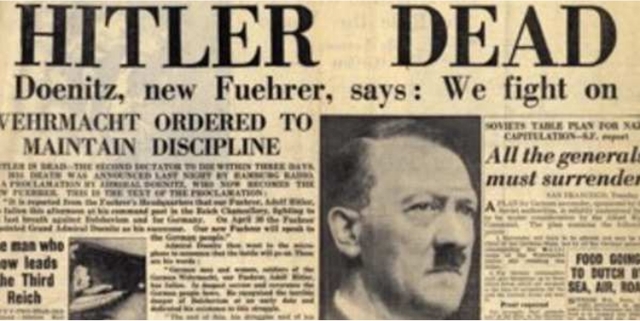 Suicidio de Hitler en Berlín