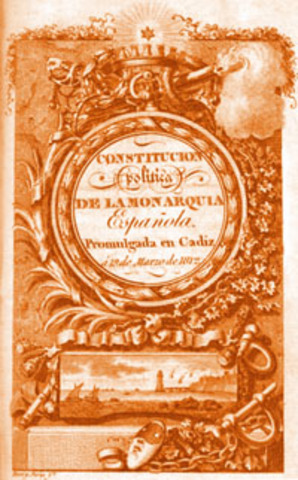 6 Jul, 1808 CONSTITUCION DE BAYONA