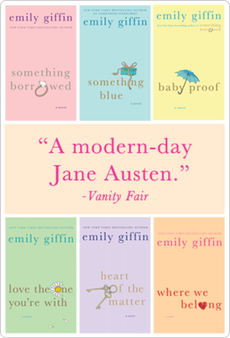 Emily Giffin book series