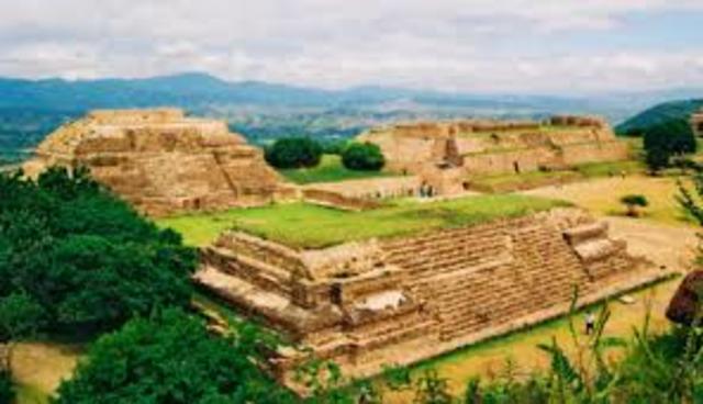 Florecimiento de Monte Alban 200-500 DC