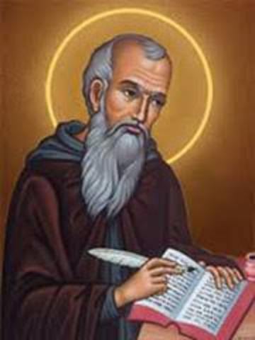 San Jerónimo redacta