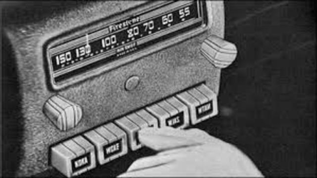 car stereo from 1920