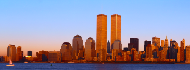 The "Twin Towers" Open in New York City
