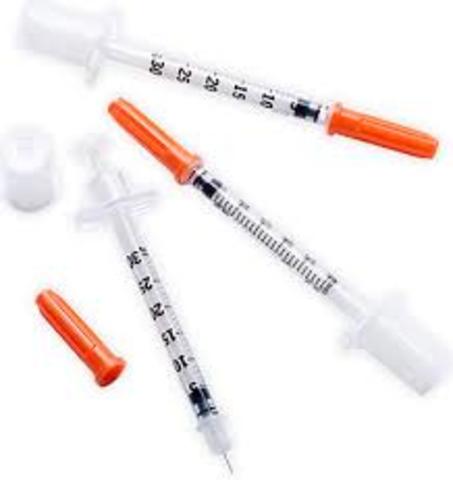 Insulin Syringe Introduced