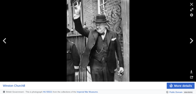 Churchill writes letter to Commander in Chief in Italy