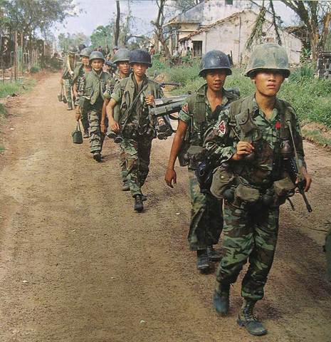 South Vietnamese ARVN Defeated